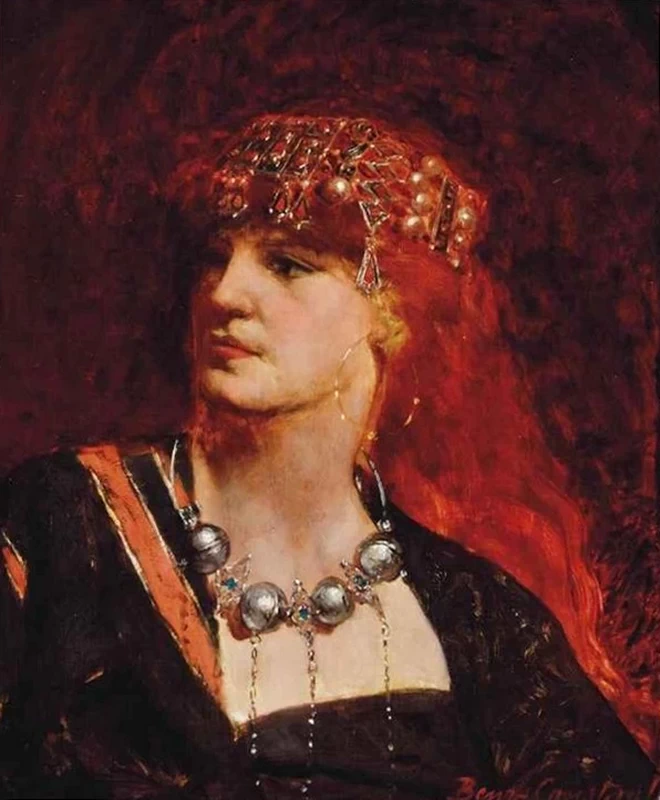 Jean - Joseph Benjamin, Constant, 161, Ritratto di una bellezza